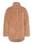 Merle Jacket Outerwear Faux Fur Beige Fabienne Chapot