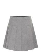 Ihunola Sk Skirts Short Skirts Grey ICHI