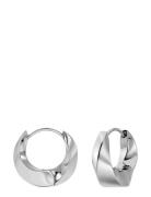 Helix Hoops S Steel Accessories Jewellery Earrings Hoops Silver Edblad