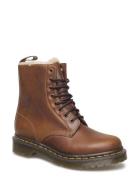 1460 Serena Shoes Boots Ankle Boots Ankle Boots Flat Heel Brown Dr. Ma...