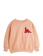 Dino Patch Sweater Tops Sweatshirts & Hoodies Sweatshirts  Mini Rodini