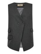 Mmalize Monrose Vest Blazers Sleeveless Blazers Grey MOS MOSH