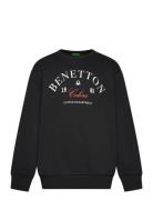 Sweater L/S Tops Sweatshirts & Hoodies Sweatshirts Black United Colors...
