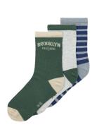 Nkmnols 3P Sock Socks & Tights Socks Green Name It