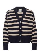 Tupper Tops Knitwear Cardigans Navy Munthe