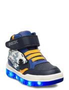 J Buzzerlight Boy E High-top Sneakers Navy GEOX