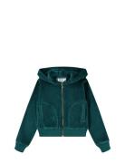 Milla Tops Sweatshirts & Hoodies Hoodies Green Molo