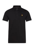 Core Polo Shirt Sport Polos Short-sleeved Black Lyle & Scott Sport