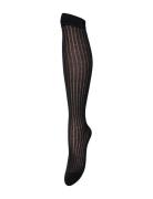 Uma Knee Sock Lingerie Socks Knee High Socks Black Becksöndergaard