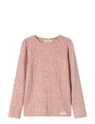 Leo Tee Tops T-shirts Long-sleeved T-Skjorte Pink MarMar Copenhagen