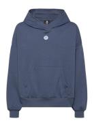 Po-Pull-Over Hoody Tops Sweatshirts & Hoodies Hoodies Blue Converse
