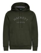 Heritage Ess Aw Hoody Tops Sweatshirts & Hoodies Hoodies Khaki Green H...