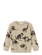Nmmnilaus Ls Nreg Sweat Bru Tops Sweatshirts & Hoodies Sweatshirts Bei...