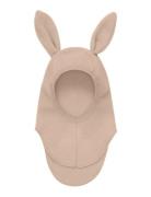 Balaclava Ears Wool Fleece Accessories Headwear Balaclava Beige Huttel...
