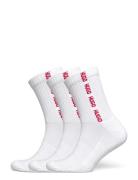 3P Qs Rib Tape Md Underwear Socks Regular Socks White HUGO