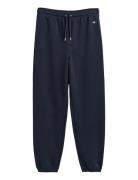 Reg Shield Sweatpants Bottoms Sweatpants Navy GANT