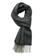 Bs Bue Scarf Accessories Scarves Winter Scarves Grey Bruun & Stengade