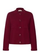 Alexis Cardigan Tops Knitwear Cardigans Red Jumperfabriken