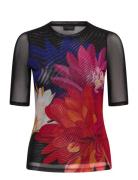 Ilussa Tops T-shirts & Tops Short-sleeved Multi/patterned Ted Baker Lo...