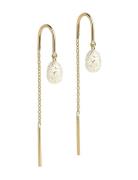 Earrings, Eleanor Ørestickere Smykker White Enamel Copenhagen