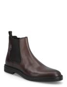 Calev_Cheb_Ltfb Støvlet Chelsea Boot Brown BOSS