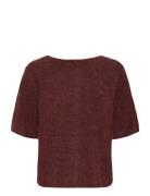 Ihkamara Ss Tops Knitwear Cardigans Brown ICHI