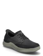 Mens Hasting Rory Sneakers Black Skechers