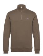 Organic Cotton Half-Zip Sweatshirt Tops Sweatshirts & Hoodies Sweatshi...