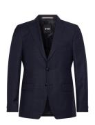 H-Hutson-251 Designers Blazers Single Breasted Blazers Navy BOSS