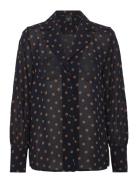 Kathy 2 Designers Blouses Long-sleeved Black Andiata