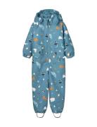 Maddy Snowsuit Outerwear Coveralls Snow-ski Coveralls & Sets Blue Liew...