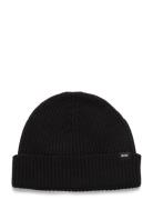 Pedro_R_Hat Accessories Headwear Beanies Black BOSS