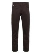 Twill Superflex 5 Pocket Pants Bottoms Jeans Regular Brown Lindbergh