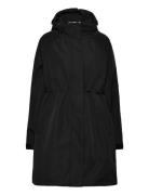 Kaija Coat Outerwear Parka Coats Black Makia