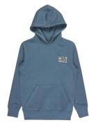 Foundation Po Tops Sweatshirts & Hoodies Hoodies Blue Billabong