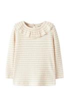 Nmfosophia Ls Slim Top Lil Tops T-shirts Long-sleeved T-Skjorte Pink L...