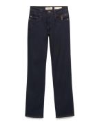 Mmcarla Naomi Deluxe Jeans Bottoms Jeans Straight-regular Navy MOS MOS...