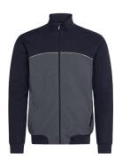 Tracksuit Jacket Tops Sweatshirts & Hoodies Sweatshirts Navy BOSS