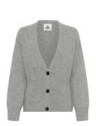 Kbanem Cardigan Tops Knitwear Cardigans Grey Karen By Simonsen