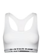 Bralette Wmn Lingerie Bras & Tops Soft Bras Bralette White G-Star