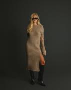 Nelly - Beige - Everyday Long Knit Dress