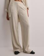 Object Collectors Item - Beige - Objsanne Aline Wide Pant Noos