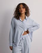 Only - Hvid - Onlalice Sarah Ls Shirt Wvn