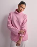 Pieces - Pink - Pcflux Ls Loose Knit D2D Bc