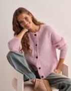 Selected Femme - Pink - Slflulu Ls Knit Short Cardigan B No