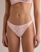 Nelly - Pink - Cute Contrast Bikini Panty