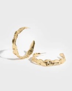 Pilgrim - Guld - JULITA Recycled Semi-hoop Earrings