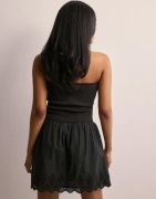 Only - Sort - Onllou Life Emb Flowy Skirt Ptm