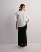OBJECT - Hvid - Objgima 2/4 Oversize T-Shirt Noos
