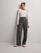 OBJECT - Grå - Objsigrid Hw Casual Pant Noos